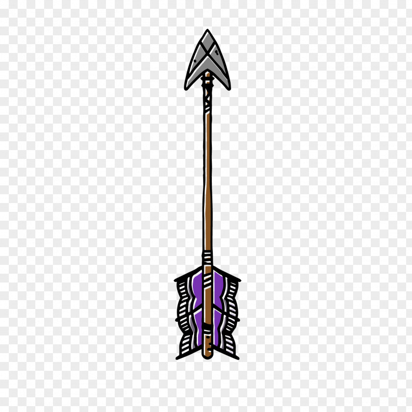 Spear Arrow Weapon Drawing PNG