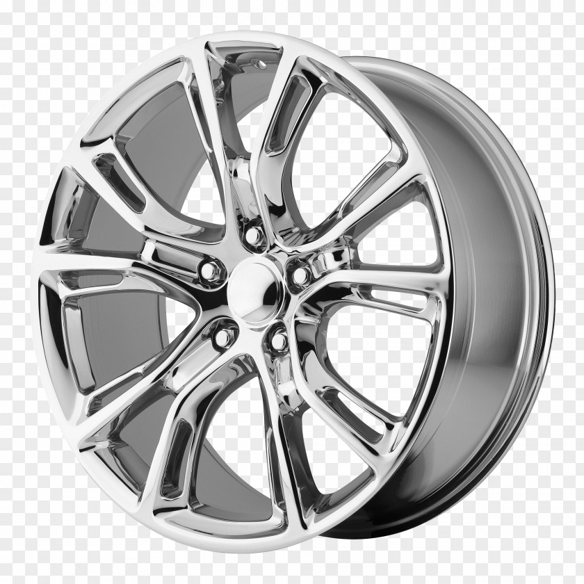 Alloy Wheel Rim Spoke Tire PNG