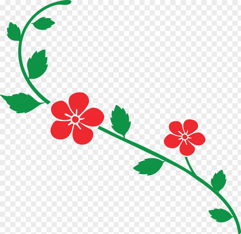 Flower Frame Decoration PNG