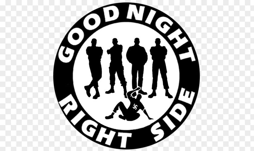 Good Evening T-shirt Anti-fascism Night White Pride Antifa Hooligans PNG