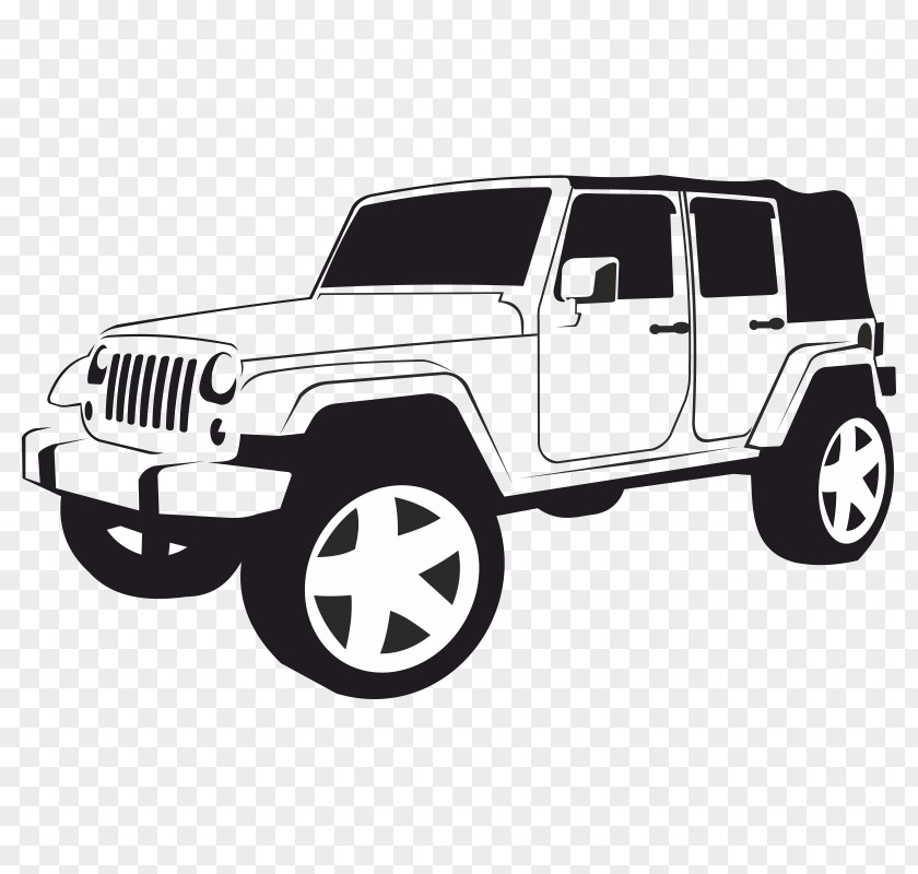 Jeep Willys Truck Grand Cherokee MB Car PNG
