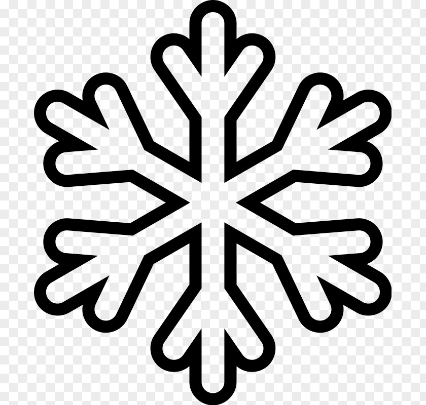 Snowflakes Pic Snowflake Clip Art PNG
