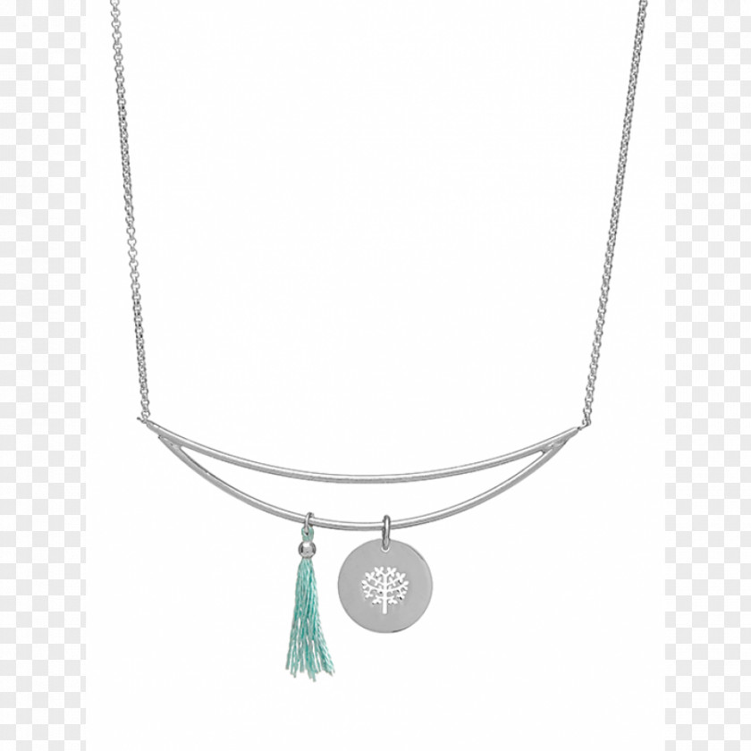 ARVORE DA VIDA Locket Necklace Silver Medal Turquoise PNG