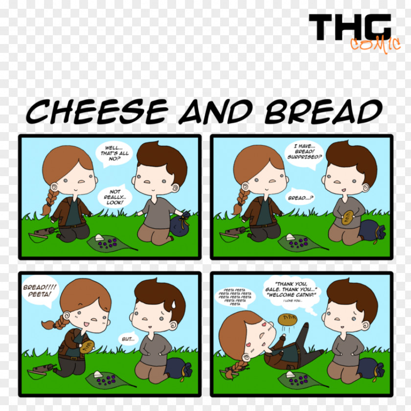 Cheese Bread The Hunger Games Peeta Mellark Haymitch Abernathy Katniss Everdeen Comics PNG
