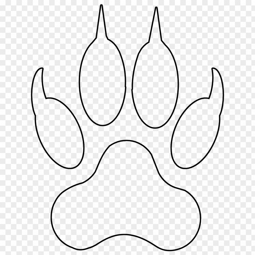 Dog Paw Coyote Cat Clip Art PNG