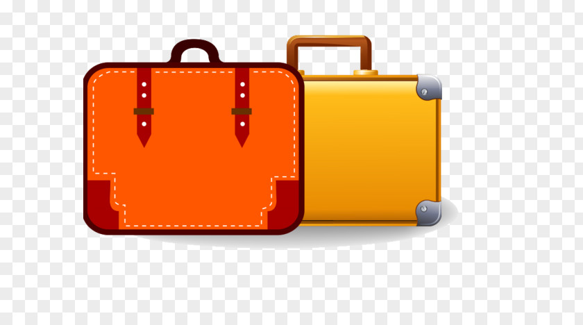 Electronic Drawing Luggage Handbag PNG