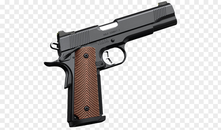 Kimber Pistols Custom Manufacturing .45 ACP Firearm Pistol PNG