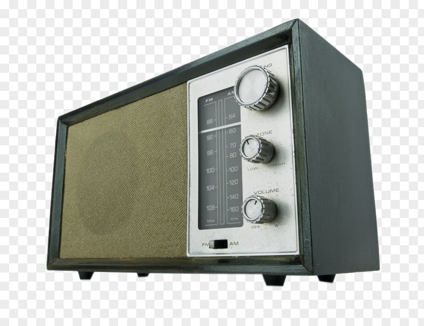 Retro Radio Broadcasting Photography PNG