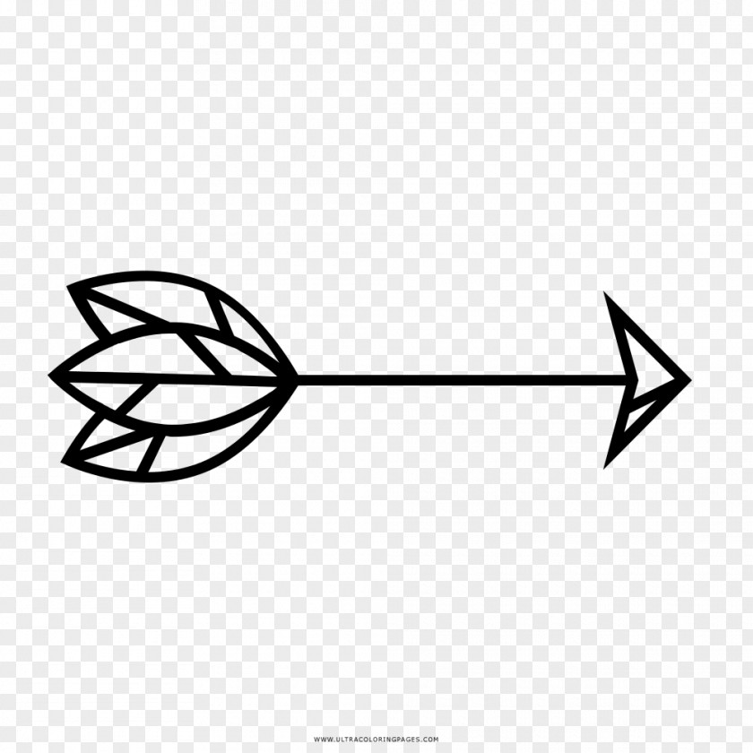 5 Arrow Drawing Bow And Black White Clip Art PNG