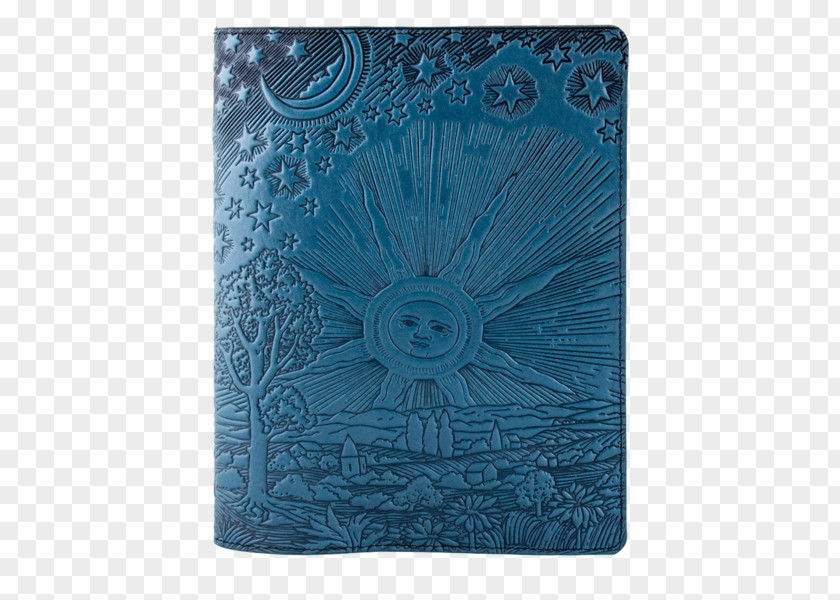 Notebook Cover Book Exercise Leather Blue PNG
