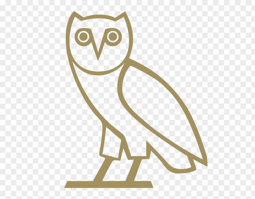 Owls October's Very Own Decal T-shirt OVO Sound PNG