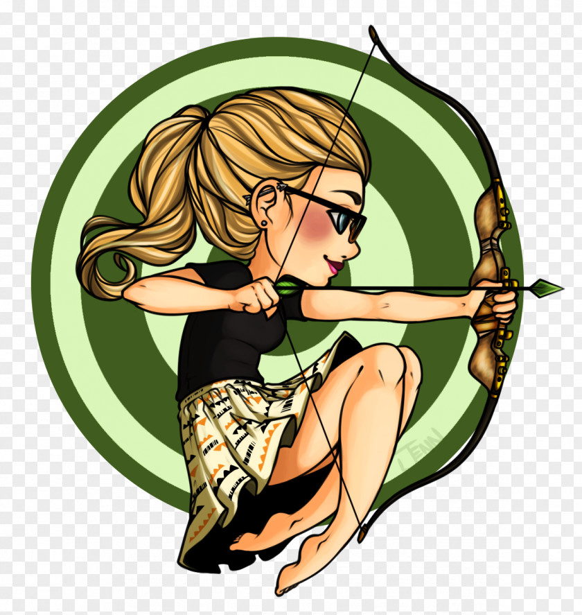 T-shirt Felicity Smoak Oliver Queen Green Arrow Black Canary PNG