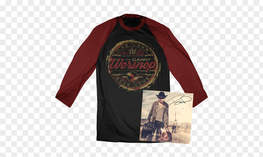 T-shirt The Long Road Home Sleeve Earache Records PNG