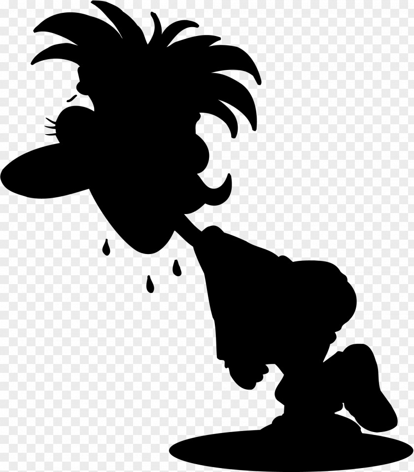 Drawing Black And White Silhouette Cartoon Image PNG