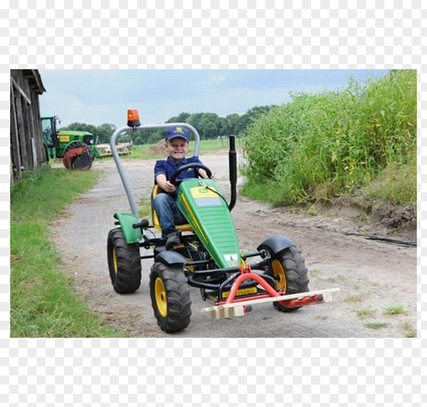 Tractor Go-kart John Deere Pedaal Dino Cars Evers PNG