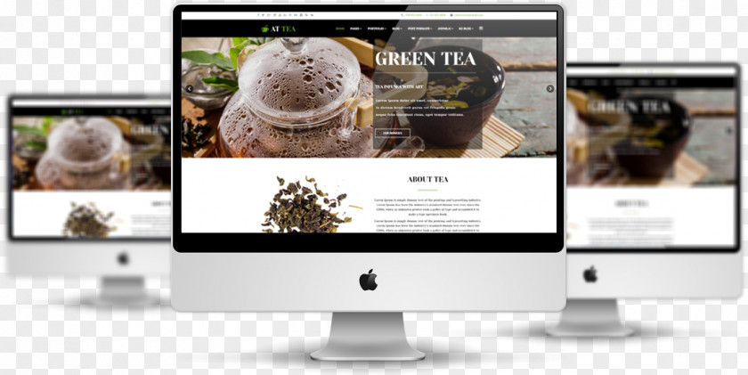 Website Mockup Free Responsive Web Design Template System PNG