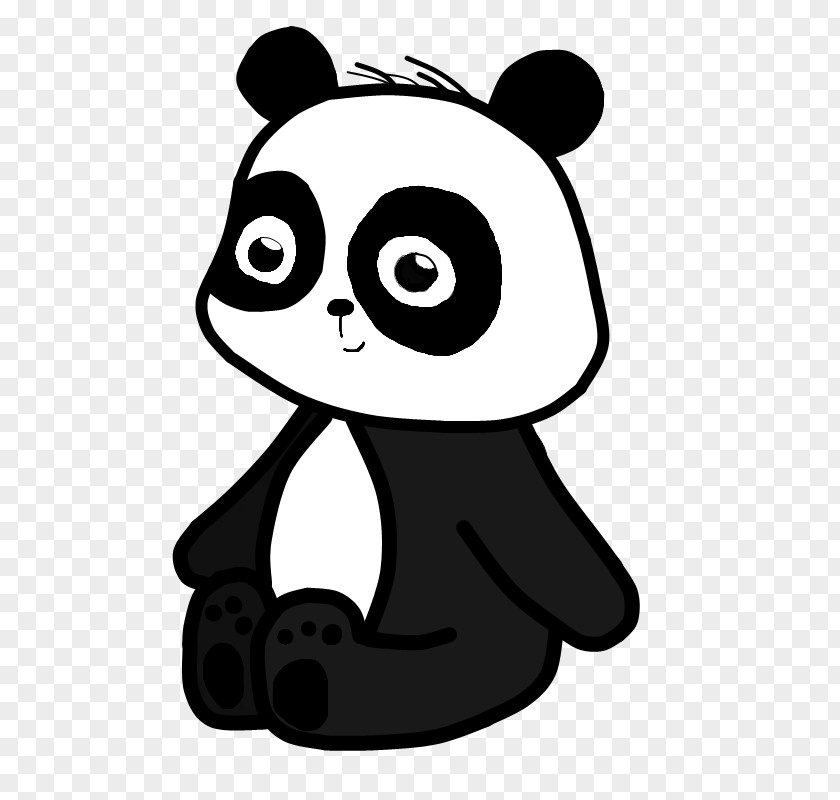 Bear Giant Panda Doodle Cat Clip Art PNG