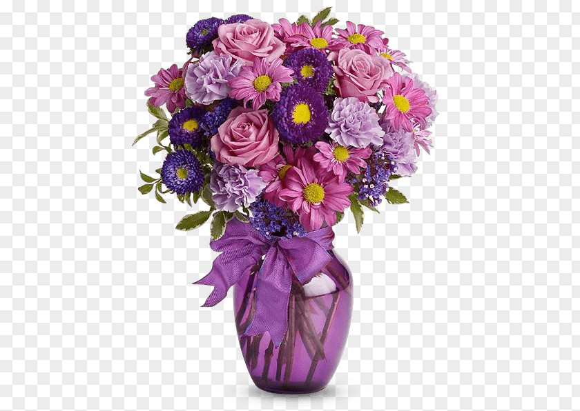 Blooming Dish Garden Birthday Flower Bouquet Delivery Floristry PNG