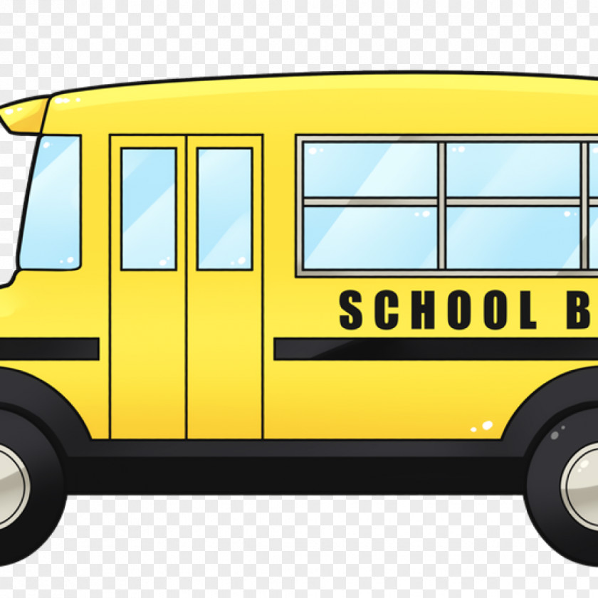 Bus School Clip Art Image PNG