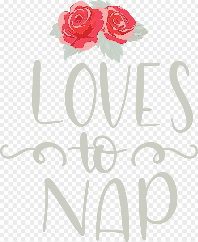 Cut Flowers Petal Text Logo Font PNG