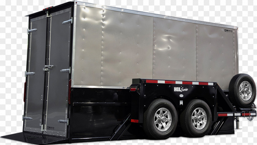 Enclosed Balcony Design Motor Vehicle Tires Trailer Car Truck Commercial PNG