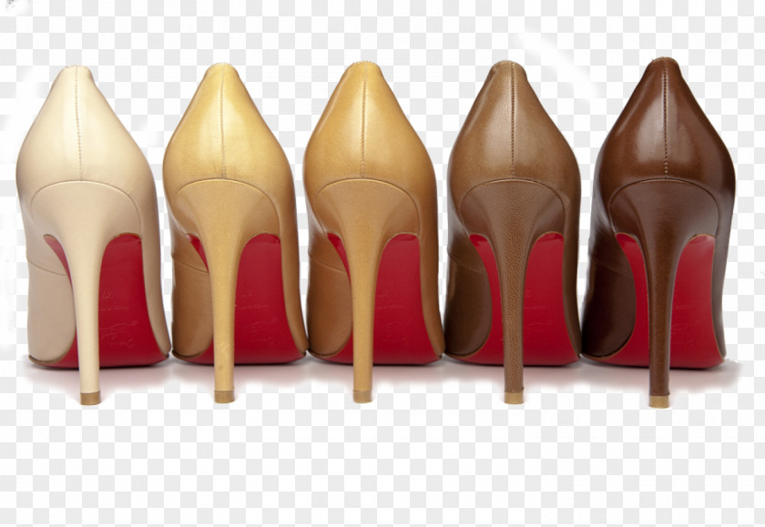 Louboutin High-heeled Footwear Court Shoe Human Skin Color Stiletto Heel PNG