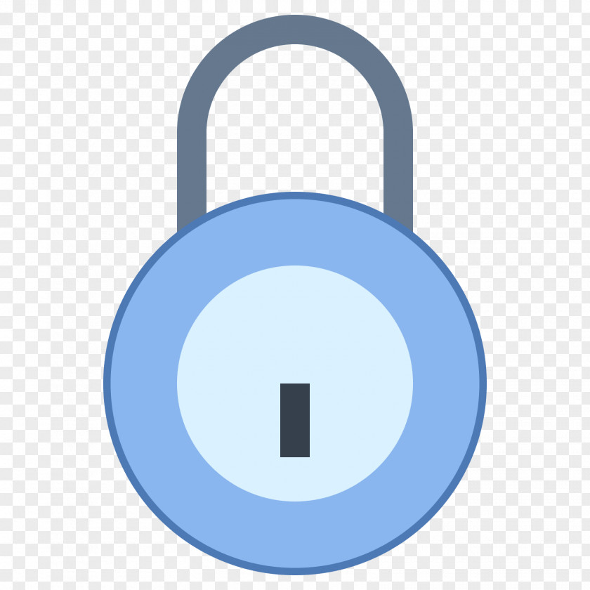 Padlock Vector Graphics Icon Design PNG