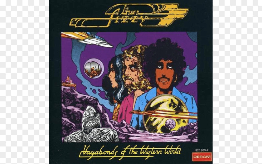 Thin Lizzy Vagabonds Of The Western World Shades A Blue Orphanage Phonograph Record Album PNG