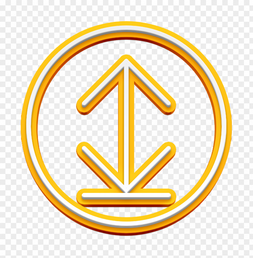 Emblem Logo Arrow Icon Base Circle PNG