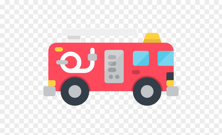 Fire Truck Car Transport Clip Art PNG