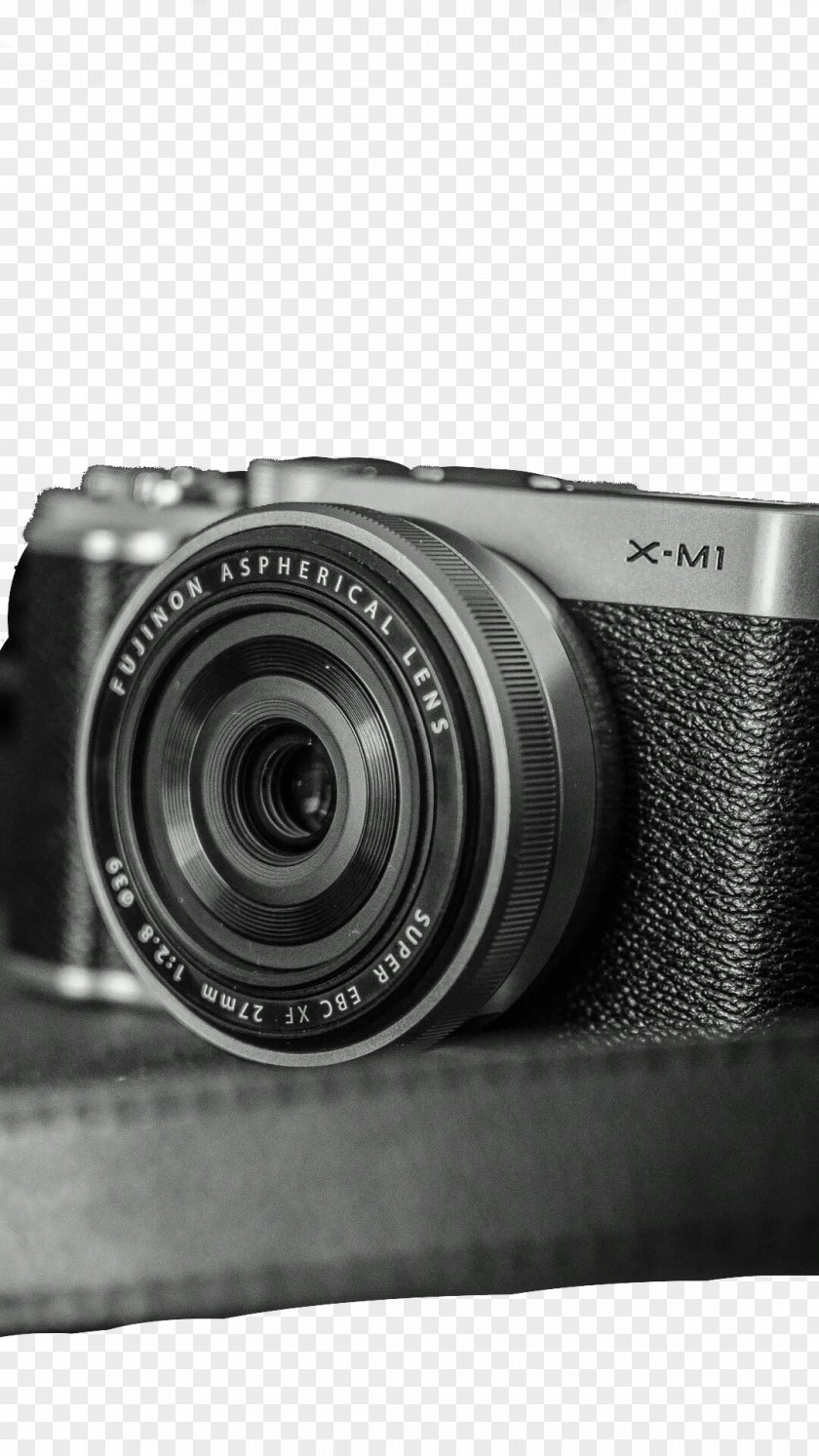 Fujinon White Camera Lens Black And Photography Digital SLR PNG