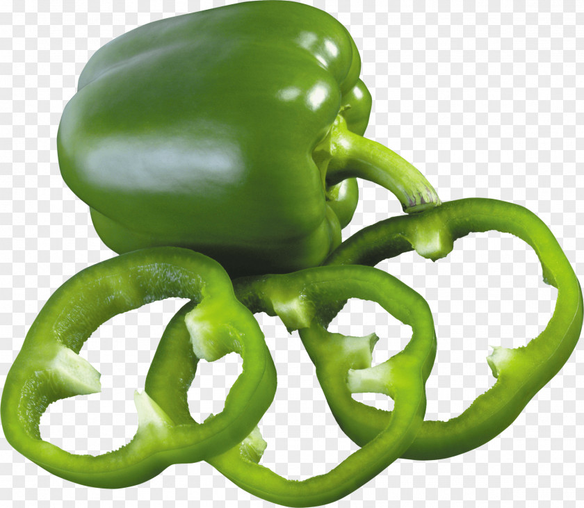 Green Pepper Image Bell Chili Vegetable PNG