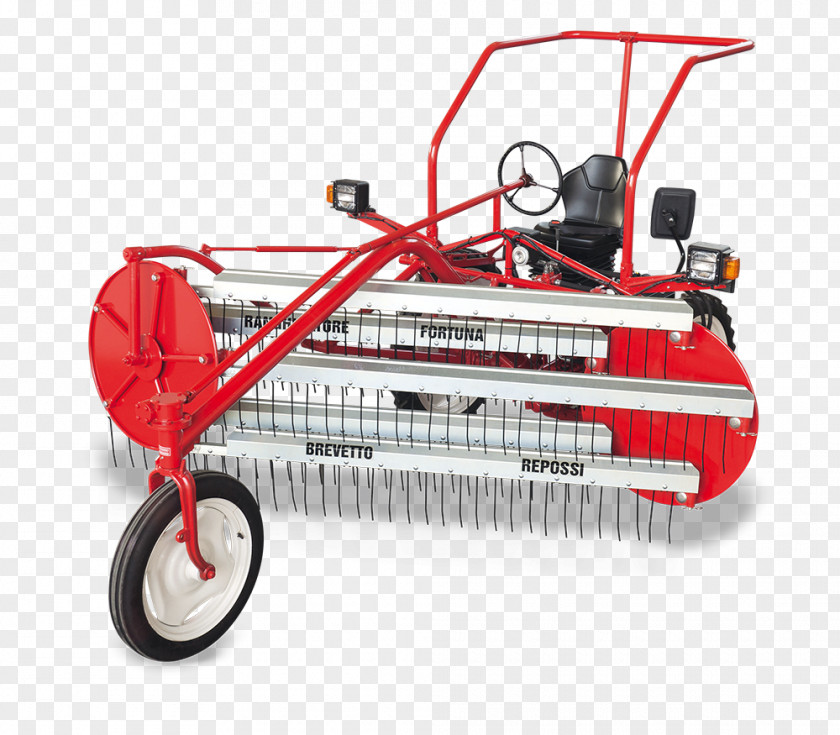 Seventy-one Hay Rake Windrow Hydraulics Machine Agriculture PNG