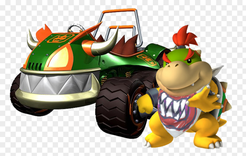Bowser Mario Kart: Double Dash Super Circuit Kart PNG