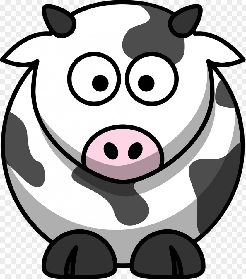 Cow Illustration Cattle Cartoon Drawing Clip Art PNG
