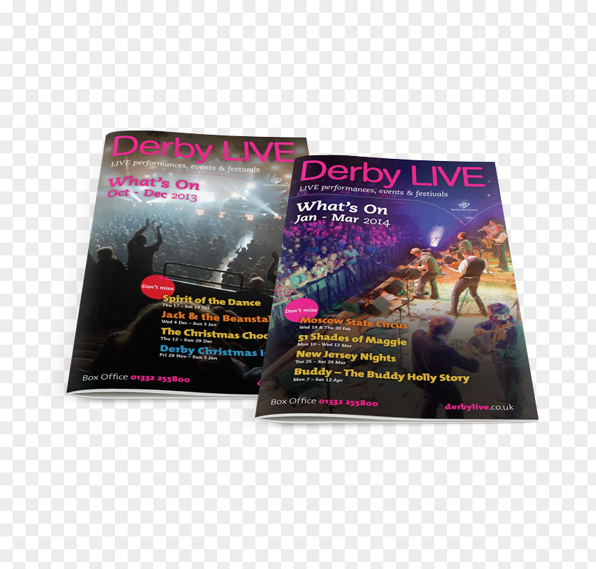 Derby LIVE Assembly Rooms Paper Visiting Card Marketing Business Cards PNG
