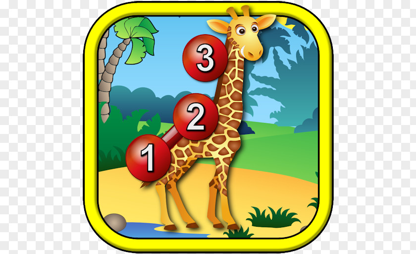 Giraffe Kids Animal Connect The Dots Shape Game Jigsaw Puzzles PNG