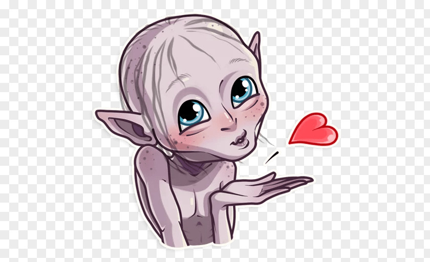 Gollum Sticker Telegram The Lord Of Rings Messaging Apps PNG of the apps, telegram clipart PNG