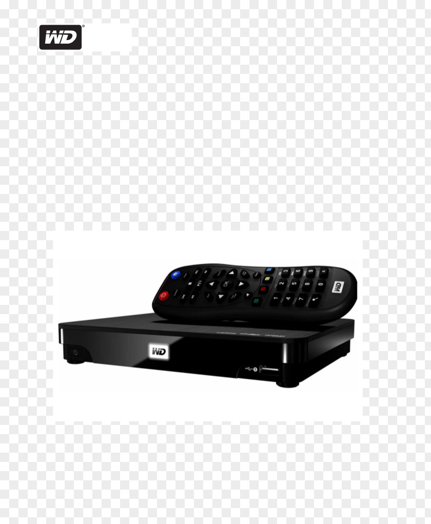 Western Digital WD TV Live Hub Media Player PNG