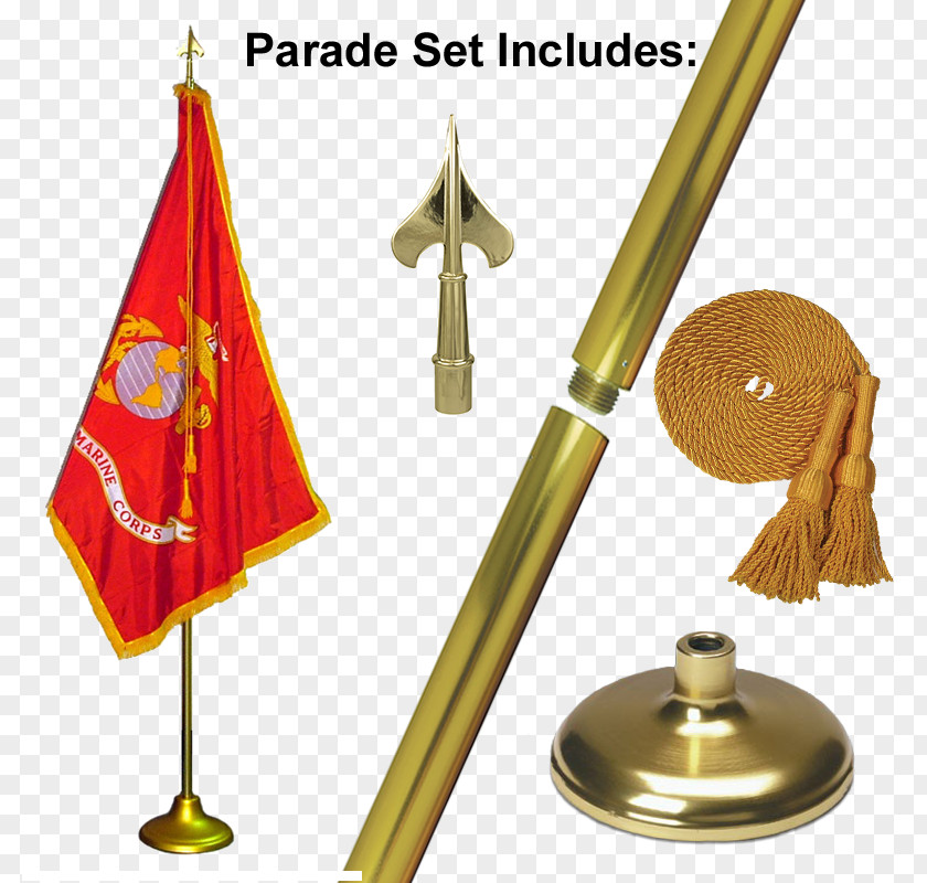 Brass Army National Guard 01504 Flag Silver PNG