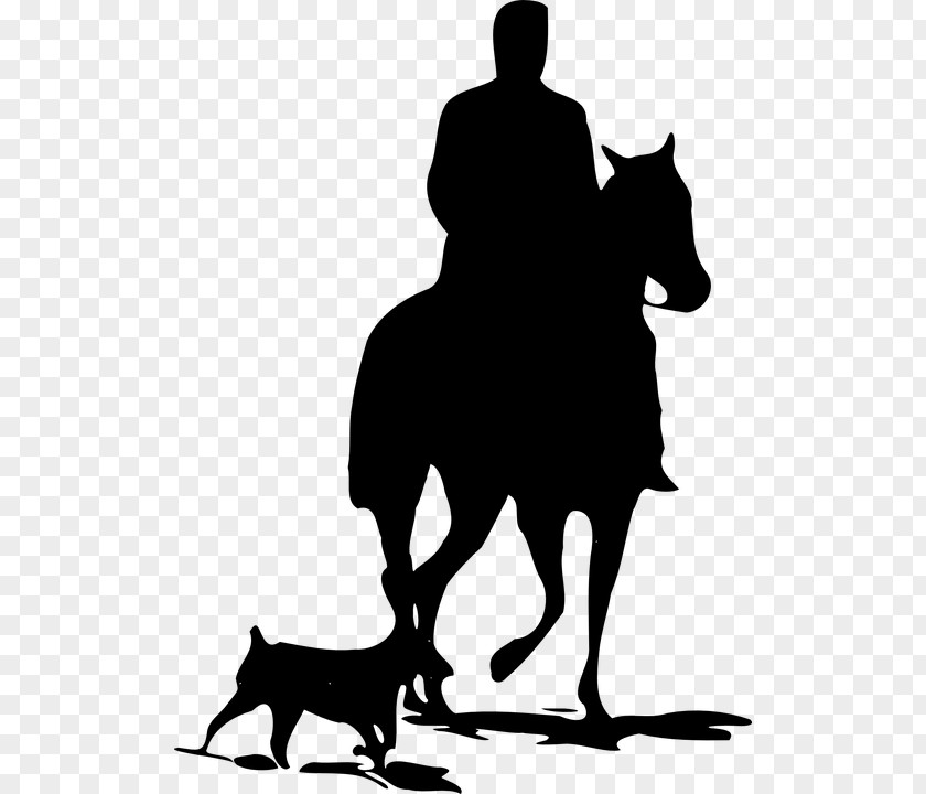 Farmer Horse Silhouette Clip Art PNG