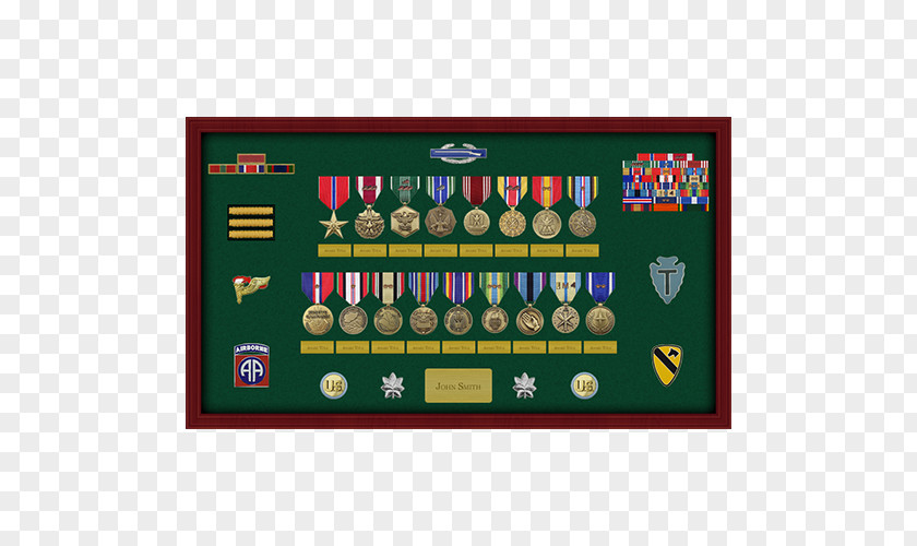 Medal Shadow Box Display Case Military Awards And Decorations PNG