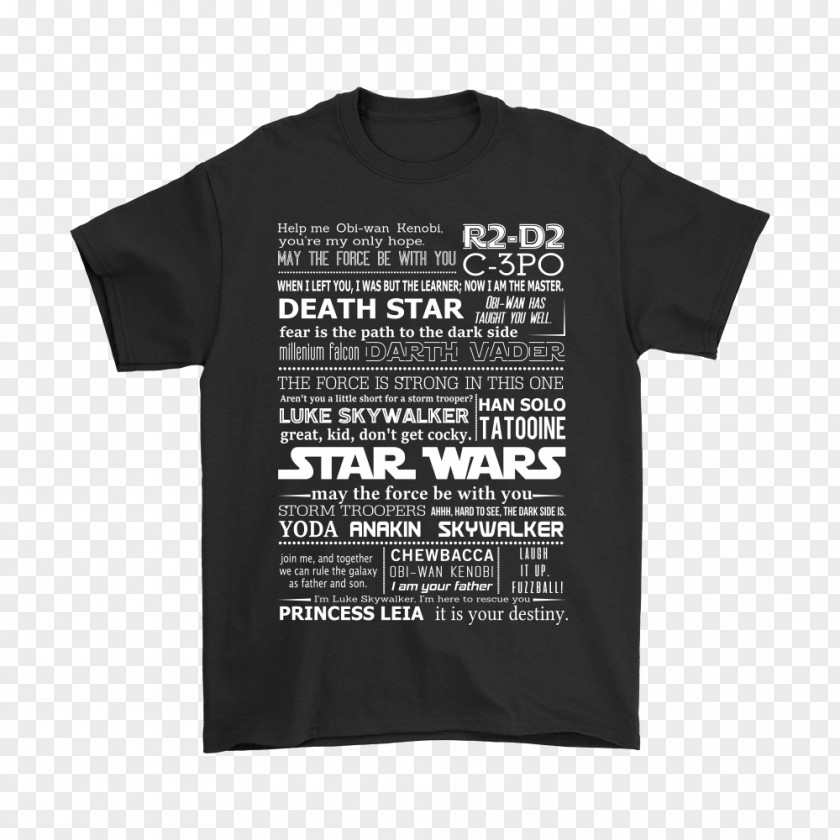 T-shirt Squadra Delta Star Wars Logo Font PNG