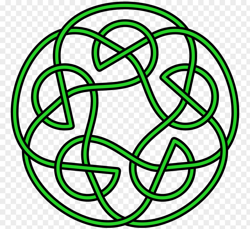 7.25% Celtic Knot Ornament Pattern PNG