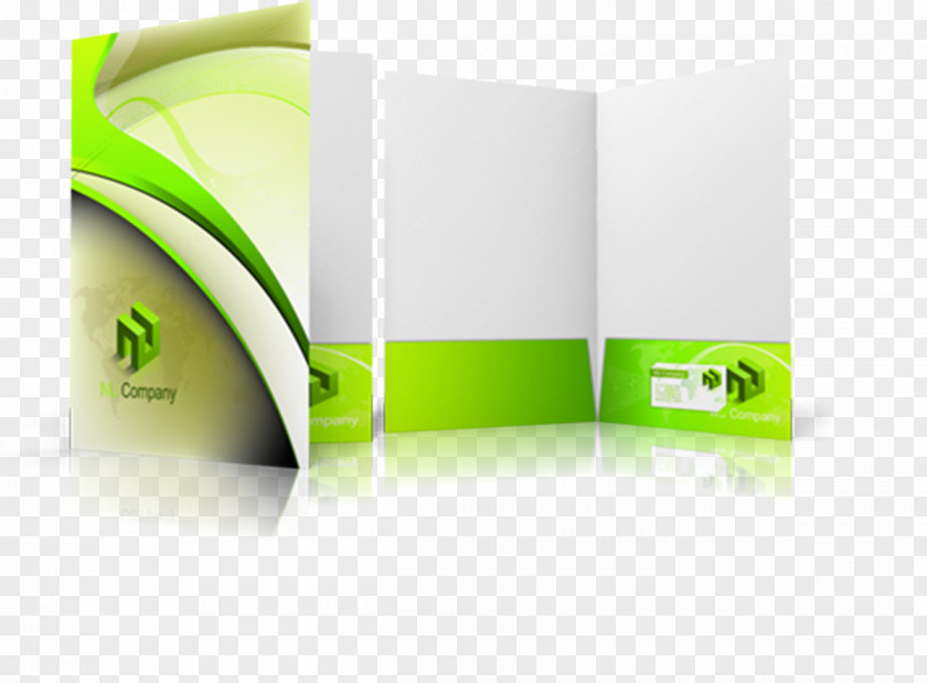 Brochure Presentation Folder Printing File Folders Business Advertising PNG
