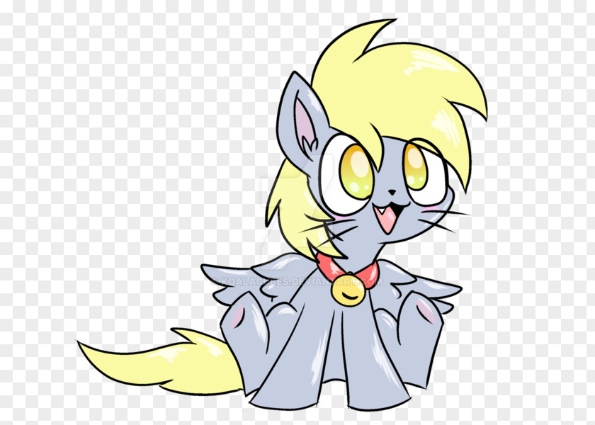 Cute Watermark Kitten Whiskers Derpy Hooves Cat Pony PNG