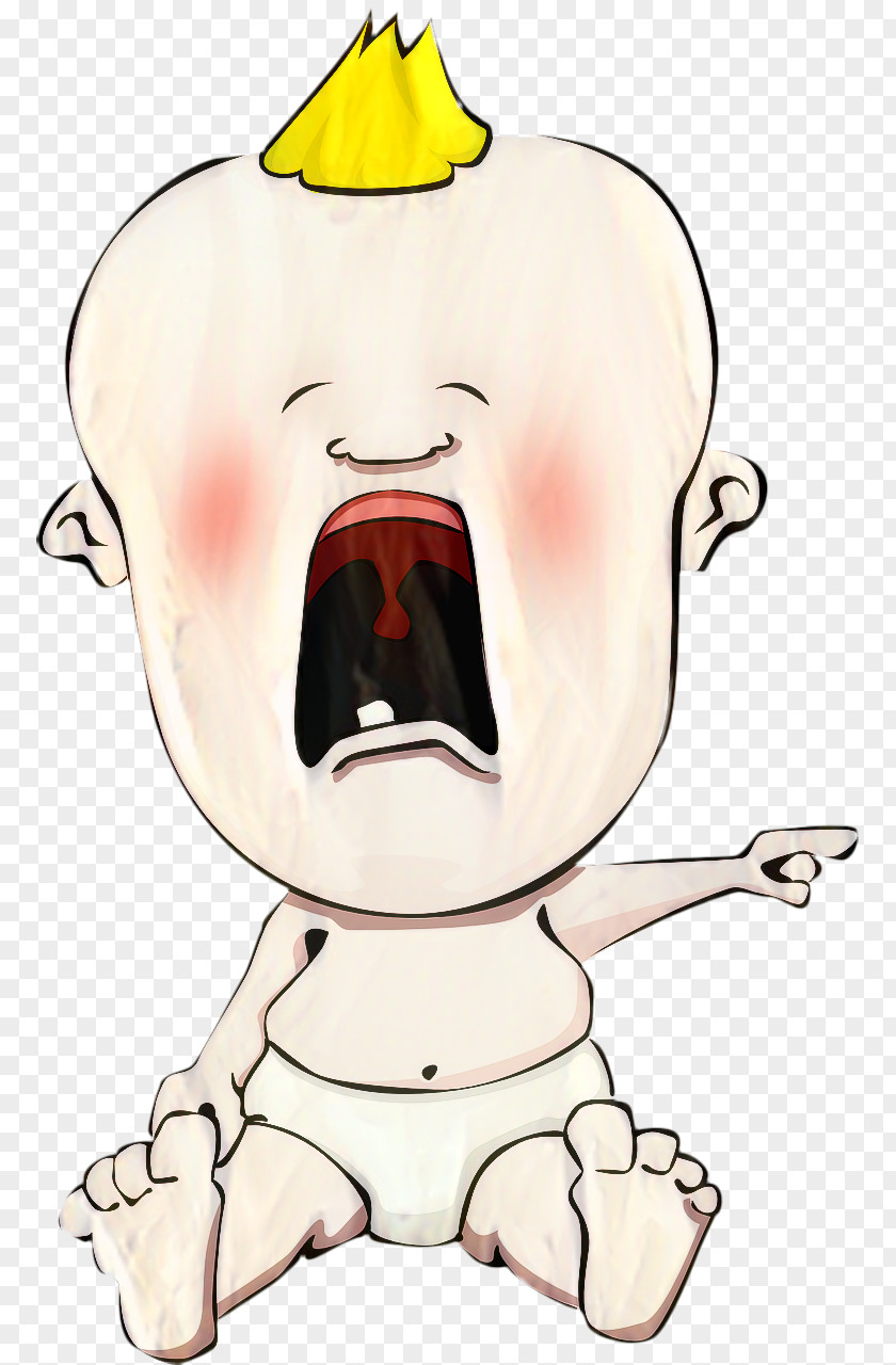 Mouth Head Baby Boy PNG