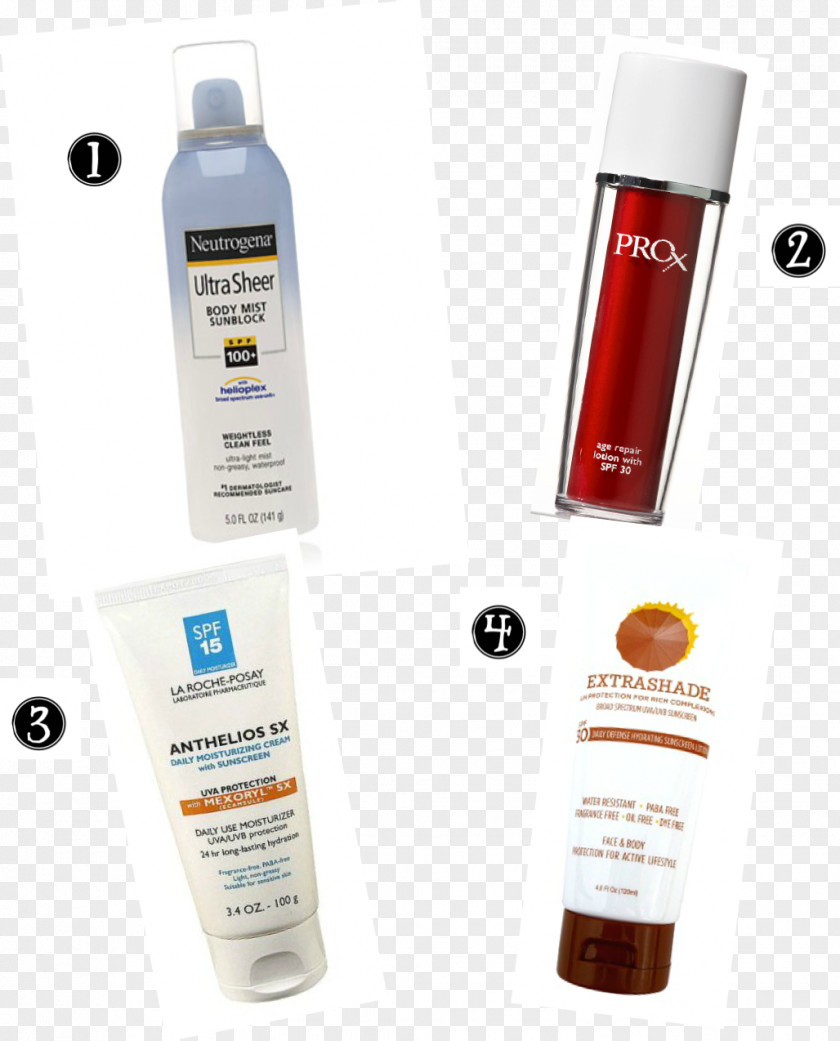 Sunscreen Lotion Johnson & Neutrogena Body Spray PNG