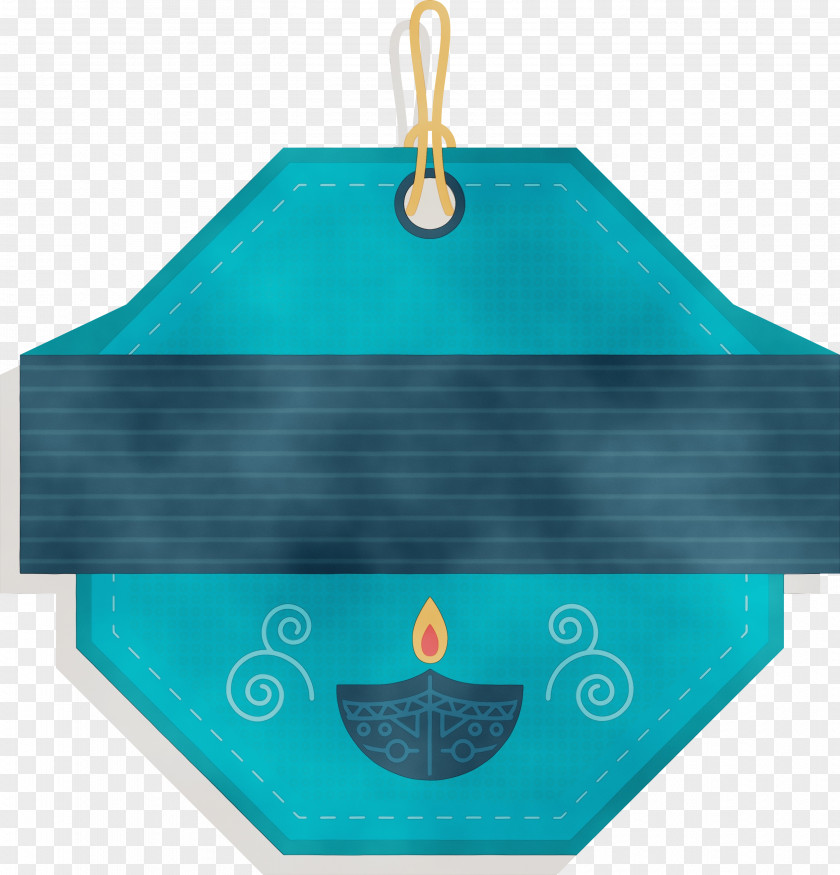 Turquoise Angle PNG