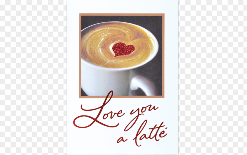 Valentine's Day Greeting Card Material Cappuccino Flat White Ristretto Latte Espresso PNG